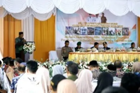 Bupati Morowali Iksan Baharudin Buka Musrenbang RPJMD 2025–2029 Tiga Kecamatan