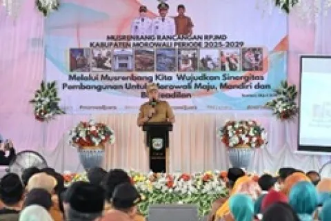 Bupati Iksan Baharudin Abdul Rauf Resmi Buka Musrenbang Rancangan RPJMD Tiga Kecamatan Kepulauan