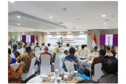Pemkab Morowali Tegaskan Komitmen Anti Korupsi di Rapat Koordinasi KPK RI