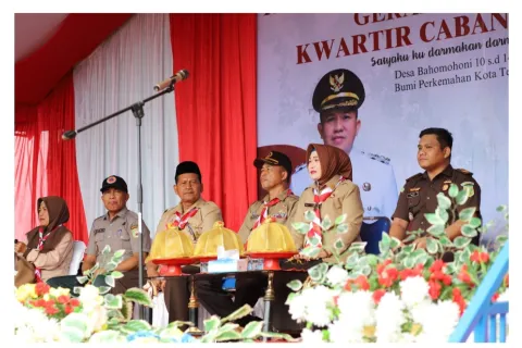 Wabup Iriane Iliyas: Pola Pikir Bertumbuh Kunci Pramuka Morowali Siap Hadapi Parubahan