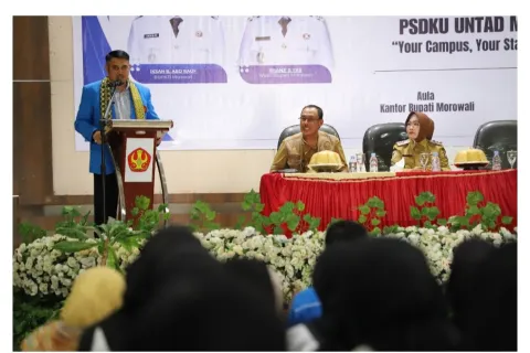 PKKMB 2025, Wabup Iriane Tekankan Semangat Belajar Bagi Mahasiswa Baru