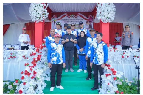 Bupati Morowali Ingatkan Pentingnya Persatuan di Momen HUT ke-80 RI