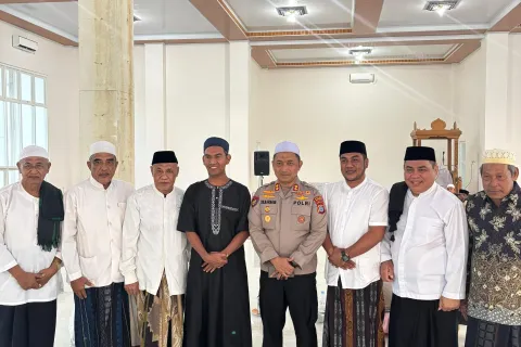 Kapolres Morowali Hadiri Silaturahmi Subuh Bersama DMI, Wadah Perkuat Hubungan Polri dengan Masyarakat