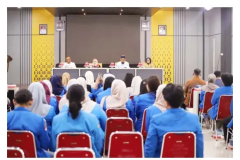 Wabup Morowali, Iriane Iliyas Apresiasi Kunjungan Lapangan Mahasiswa S1 Teknik Lingkungan Untad