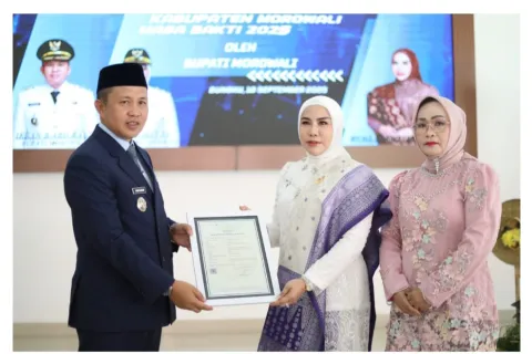 Bupati Iksan Kukuhkan Pengurus Dakranasda Morowali Masa Bakti 2025-2030