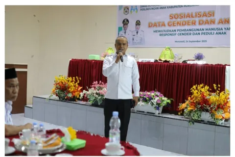 DPMDP3A Morowali Gelar Sosialisasi Data Gender dan Anak
