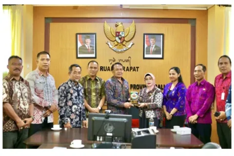 Pemkab Morowali Kunker ke Pemprov Bali, Sinergikan Program Pembinaan Umat Beragama