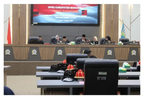 Wabup Iriane Iliyas Sampaikan Pendapat Bupati atas Pandangan Umum Fraksi tentang RAPBD TA 2026