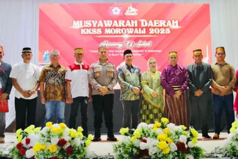 Bupati Iksan Resmi Buka Musda KKSS Morowali 2025; Saya Hadir sebagai Pengayom Seluruh Suku dan Golongan