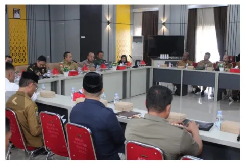 Rakor PIMDA dan Tim Pemantauan Perkembangan Politik Digelar, Bupati Morowali Tekankan Kolaborasi Jaga Kondusifitas Daerah