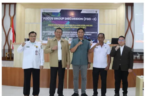 Pemkab Morowali Gelar FGD III Indikasi Program,Kajian Kebijakan Rencana dan Program dalam Penyusunan RDTR Kasawan Ulunambo Sekitarnya