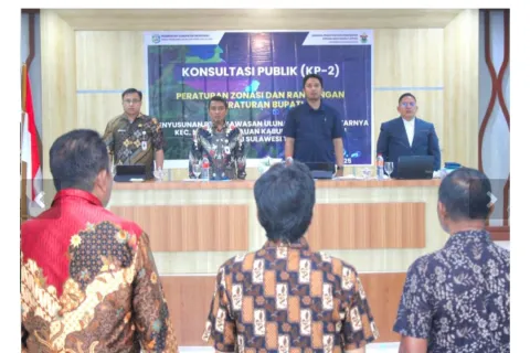 Pemkab Morowali Gelar Konsultasi Publik KP-2 Penyusunan RDTR Ulunambo untuk Perkuat Tata Ruang Berkelanjutan