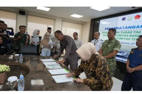 Wabup Morowali, Iriane Iliyas Saksikan Penandatanganan Serah Terima Tugas PKH Terpadu di PT IMIP