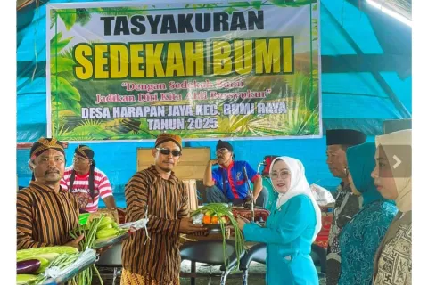 Tasyakuran Sedekah Bumi, Wabup Morowali Apresiasi Pelestarian Tradisi Harapan Jaya