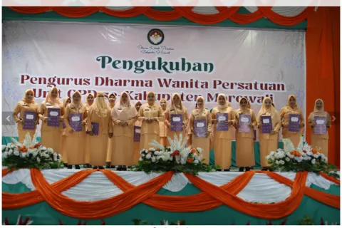 DWP Kab Morowali Kukuhkan Ketua dan Pengurus DWP Unit Perangkat Daerah Masa Bakti 2024-2029