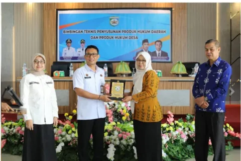 Gelar Bimtek Produk Hukum Daerah dan Desa, Pemdakab Morowali : Pentingnya Sinkronisasi dan Koordinasi
