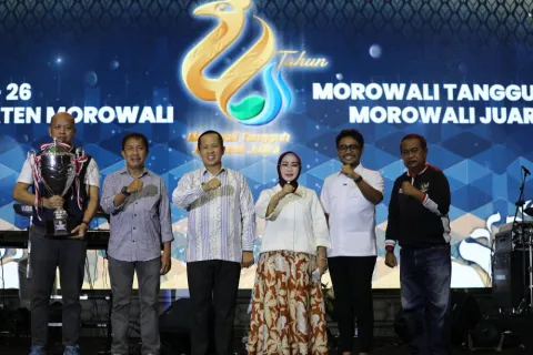 Bupati Morowali Iksan: “HUT KE-26 Ini Bukan Sekadar Seremoni, tapi Bentuk Nyata Cinta untuk Daerah”