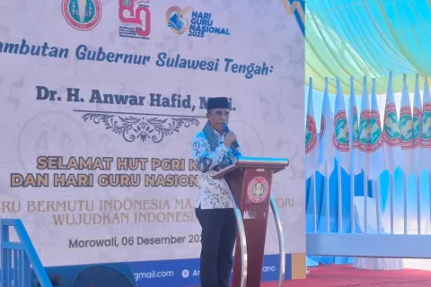 Morowali Menjadi Pusat Perayaan HUT ke-80 PGRI dan Hari Guru Nasional Sulawesi Tengah 2025