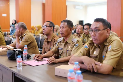 Rapat Koordinasi Evaluasi Pencegahan dan Percepatan Penurunan Stunting di Kabupaten Morowali, Tekan Resiko Tinggi Stunting