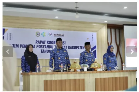 Pemkab Morowali Dorong Penguatan Posyandu Terpadu Melalui Rakor Tim Pembina