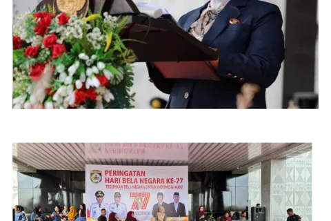 Upacara Hari Bela Negara ke-77, Wabup Iriane Ajak Perkuat Komitmen Cinta Tanah Air