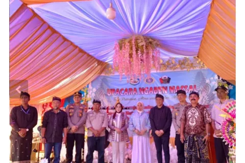 Ngaben Massal di Desa Bumi Harapan Berjalan Khidmat, Wabup Morowali Iriane Iliyas Buka Secara Resmi